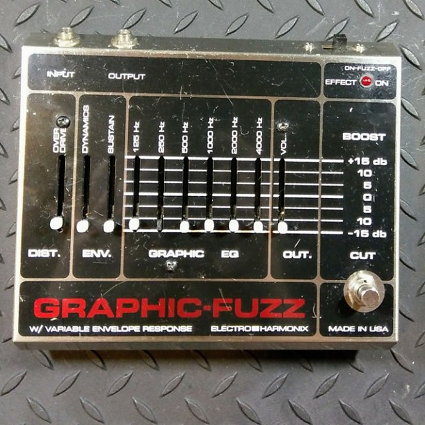 Electro Harmonix Graphic Fuzz original 90's version FREE SHIPPING