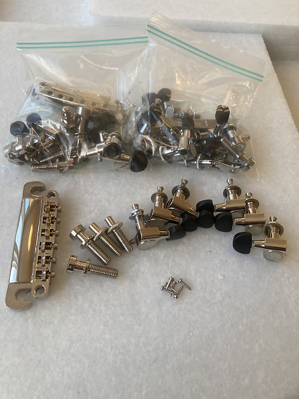 3 sets Epiphone tune o'matic and tailpieces guitar with 3x3 Reverb