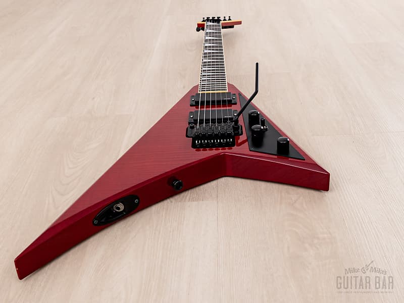 2008 Jackson Stars Randy Rhoads RR-J1E Flying V Trans Red