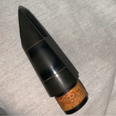 Selmer HS* Bb clarinet mouthpiece  60’s +/- Black hard rubber image 3