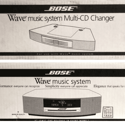 Bose Acoustic Wave Music System II and Wave Multi-Disc 5 CD | Reverb