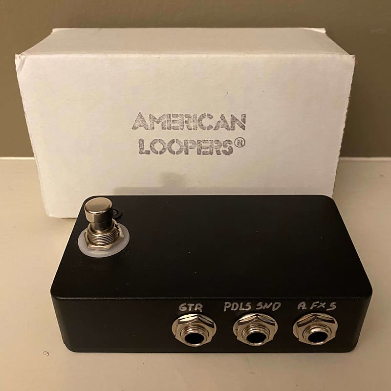 American Loopers Amp Effects Loop Switcher Pedal (4 Cable Reverb