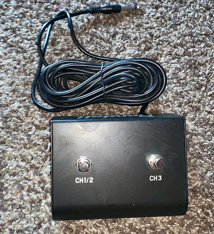 Randall dual Footswitch for guitar amp Reverb