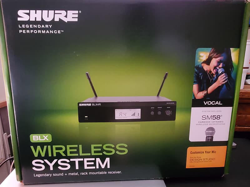 Shure BLX4R WIRELESS SYSTEM | Reverb