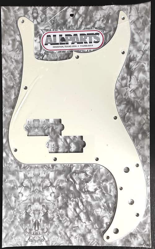 Precision Bass 3ply Old White - Parchment Pickguard P-Bass® USA PG-0750-050 image 1