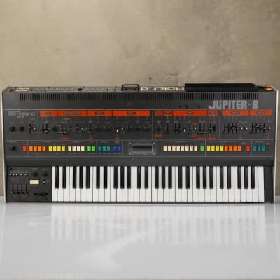 Roland Jupiter-8 61-Key Analog Synthesizer w/ Dust Cover Serviced #56822