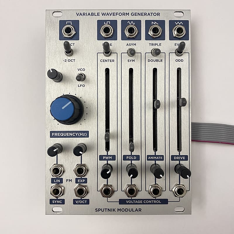 Sputnik Modular Variable Waveform Generator Eurorack VCO | Reverb