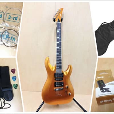 Haze SEG258GD Electric Guitar + free gig bag & accessories for sale