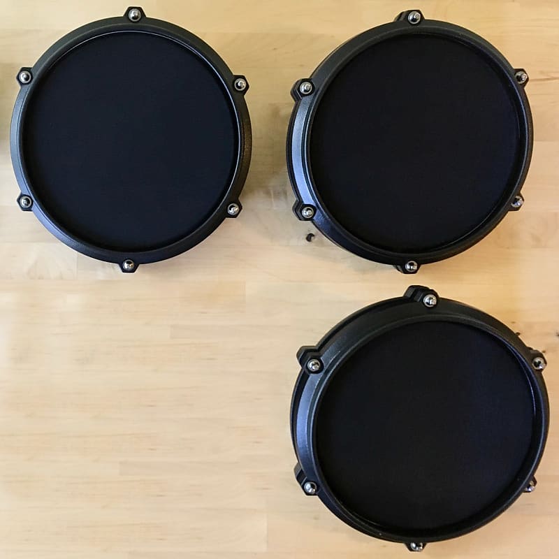 3X Alesis Turbo 8 Inch Single-Zone Mesh Pads *NO CLAMPS/PADS ONLY*- 8" Drum Head image 1