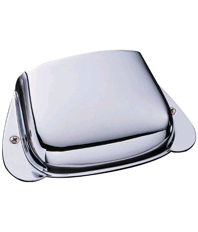 Fender American Vintage Precision Bass Bridge Cover (Chrome) Reverb