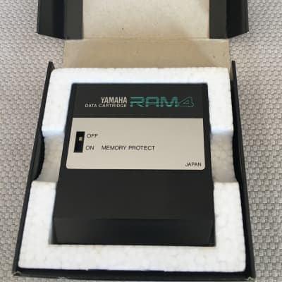 Yamaha RAM4 DATA CARTRIDGE  for TX802 DX7II S FD RX5 RX7 NEW Battery.#3 image 3
