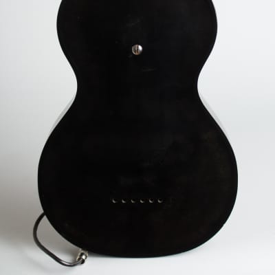 Premiervox Spanish Solid Body Electric Guitar, made by Rickenbacker,  c. 1938, original black hard shell case. image 4