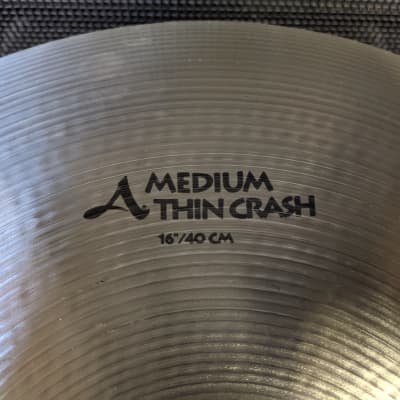 New! A Zildjian 16" Medium Thin Crash Cymbal - Classic Sound! image 2