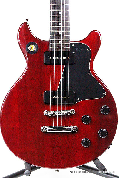 Epiphone les paul double cut outlet p90