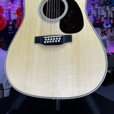 Martin HD12-28 12-String Acoustic Guitar - Natural Authorized Dealer Free Ship! 852 GET PLEK’D! image 2