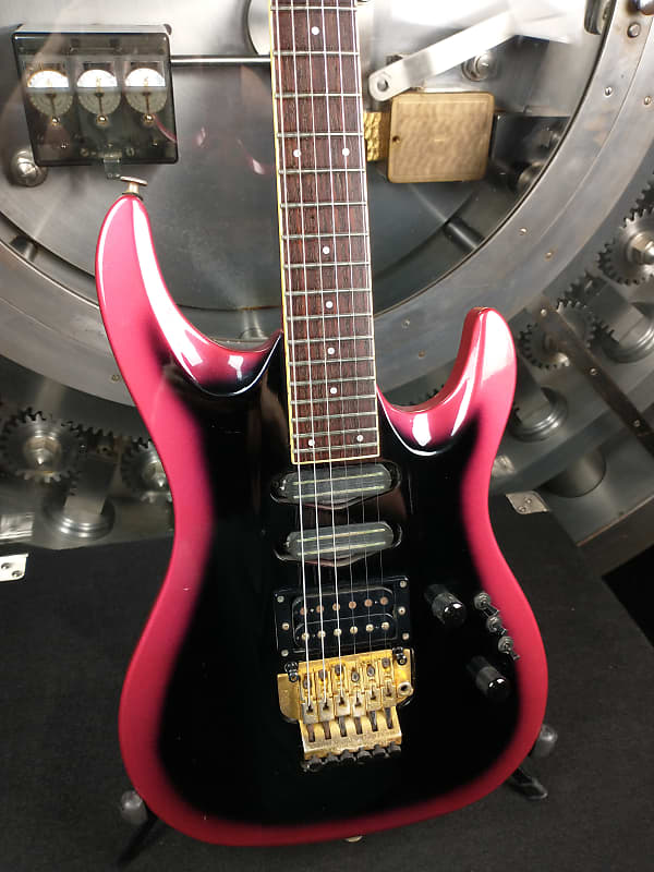 Aria Pro II MA-650 Magna Series Pink/Black w/ Gig Bag | Reverb