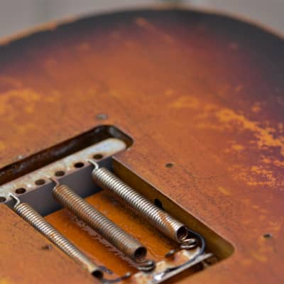 American Fender Stratocaster Sunburst Heavy Relic CS Texas Specials image 17
