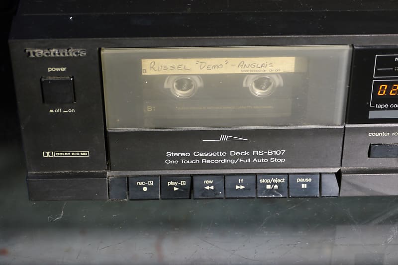 Top Technics RS-B107 Stereo Cassette Deck