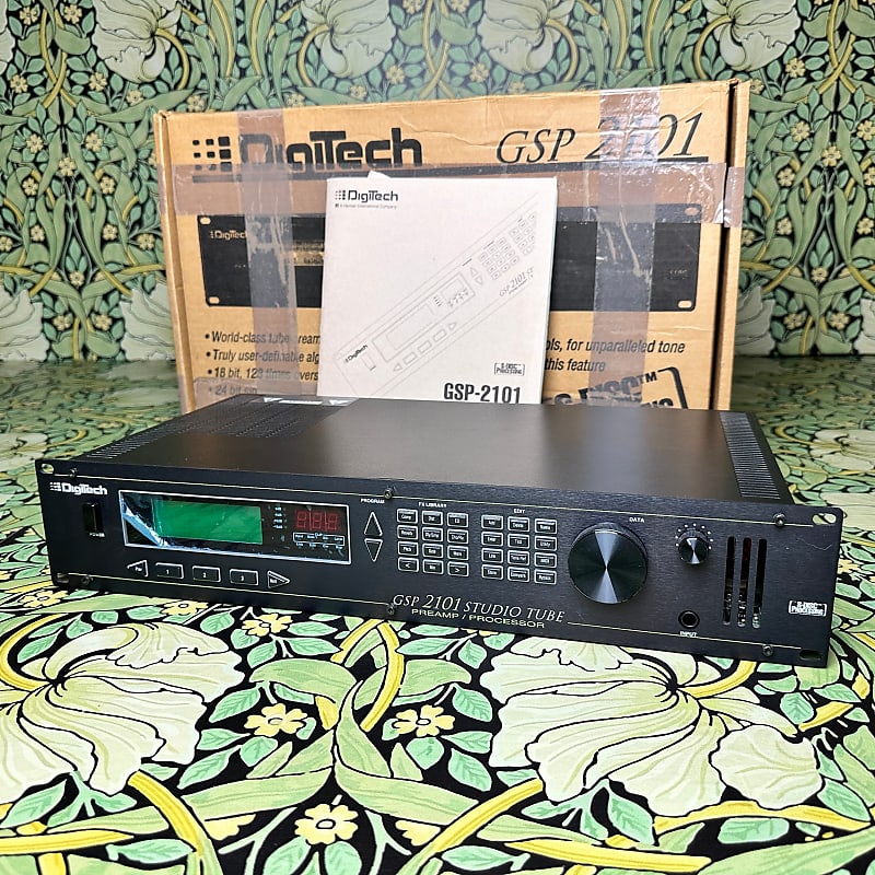 DigiTech GSP2101 w/ GSP2101 FC Foot Controller Reverb