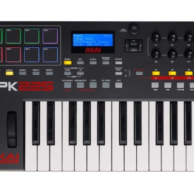 Akai MPK225 MIDI keyboard controller with 25 full-size keys image 3