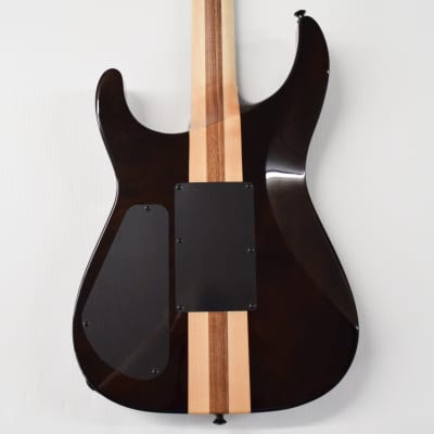 Jackson  Pro Plus Series Soloist SLA3Q - Ebony Fingerboard, Amber Blue Burst image 9