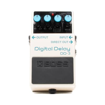 BOSS DD-3 Digital Delay ブルーラベル 初期台湾 1993 Boss DD-3 Delay Guitar Pedal Blue Label - Made in Taiwan
