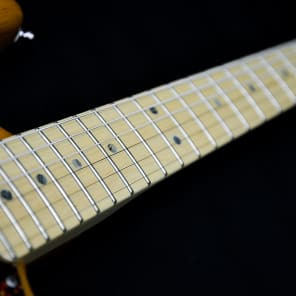MINT! Fender American Deluxe Stratocaster Amber & Fender Case image 6
