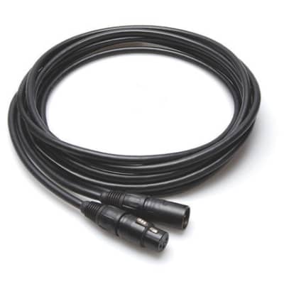 Hosa CMK-025AU Microphone Cable, Neutrik XLR Female to XLR Male, 25ft