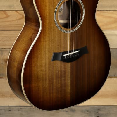 Island Music 15 Year Anniversary Taylor Custom Old Growth GA Acoustic/Electric Guitar Shaded Edge Burst w/  Case for sale