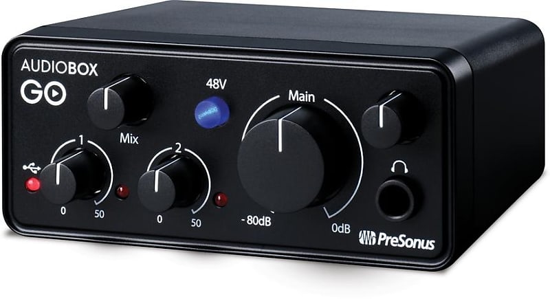 Presonus Audiobox Go Ultra-Compact Mobile Audio Interface image 1