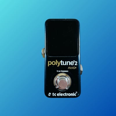 TC Electronic PolyTune 2 Noir Tuning Pedal | Reverb