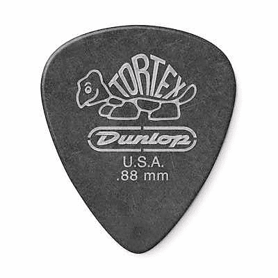 Dunlop 488P88 Tortex Standard .88mm Guitar Picks (12-Pack)