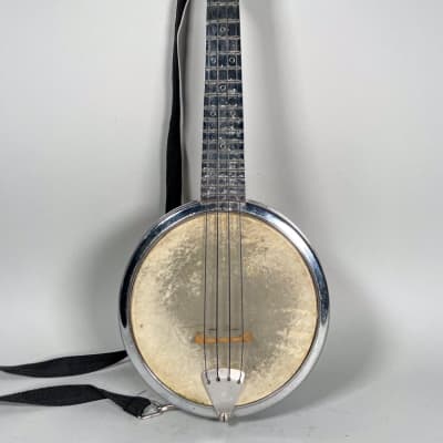 Vintage Dixie Banjolele Banjo Ukulele - Metal image 1