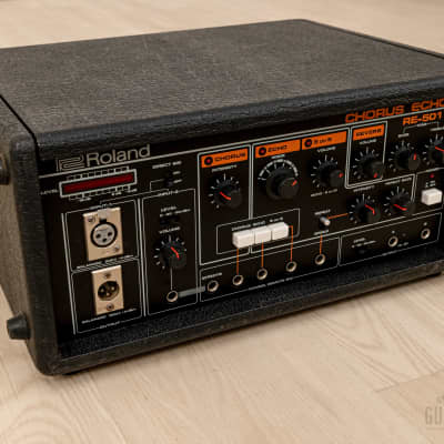 1980s Roland RE-501 Chorus Echo Vintage Tape Delay Collector Grade & Serviced