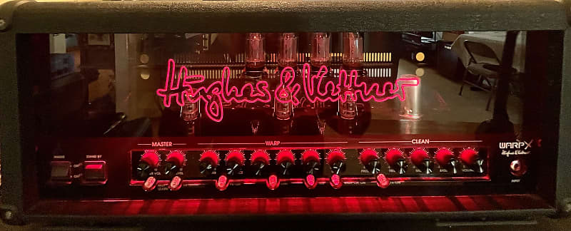 Hughes & Kettner Warp X 2004 Black Leather with Red LED backlight