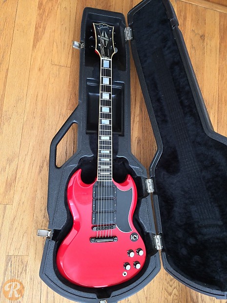 Gibson Showcase Edition SG Custom Ferrari Red 1988 image 1