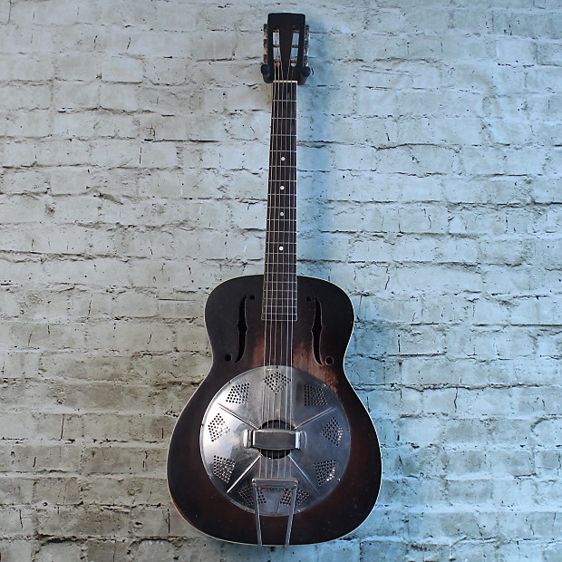 Vintage Dobro Resonator Guitar Reverb