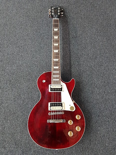 Gibson les paul classic red hot sale