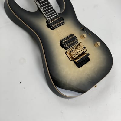 ESP E-II M-II QM Electric Guitar Black Natural Burst + Hard Case B-STOCK image 9