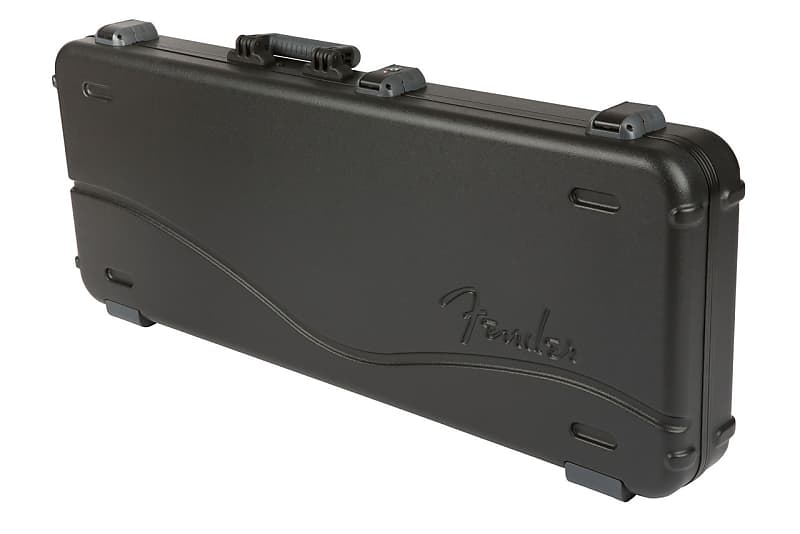 Fender Deluxe Moulded Strat®/Tele® Case, Black image 1
