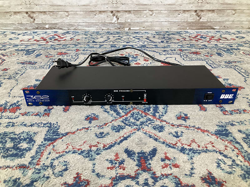 Bbe 362 Sonic Maximizer Reverb