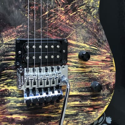 Peavey Tracer with one of a kind paint job and upgrades galore image 5