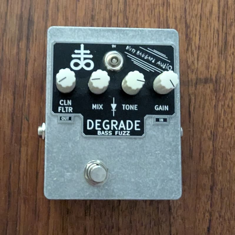 Dirty Haggard Audio Degrade bass fuzz 2020s - Raw/silver image 1