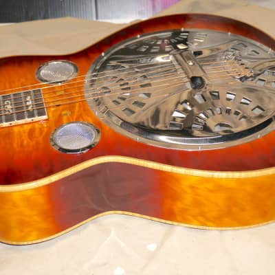 Morgan Monroe Square Neck Resonator Resophonic Acoustic Guitar image 6