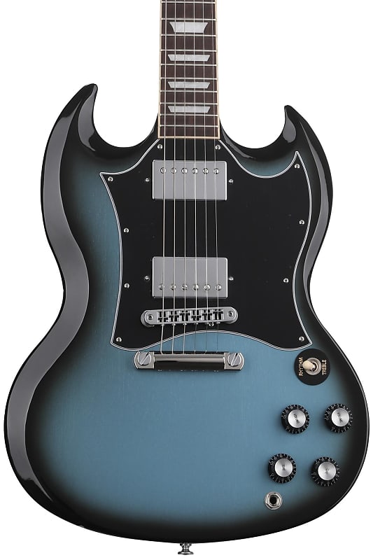 Gibson SG Standard Electric Guitar - Pelham Blue Burst (SGStPhBBd6)