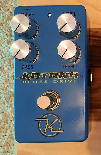 Keeley Katana Blues Drive Guitar Effects Pedal Reviews