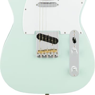 Fender American Performer Telecaster Electric Guitar Rosewood FB, Satin Sonic Blue image 1