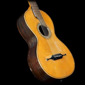Unknown Seven String Parlor Guitar - Russian / German Made Circa 1900 image 15