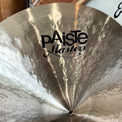 Paiste Masters 22" Dark Ride (2552g) VIDEO Demo Traditional Cymbal image 2
