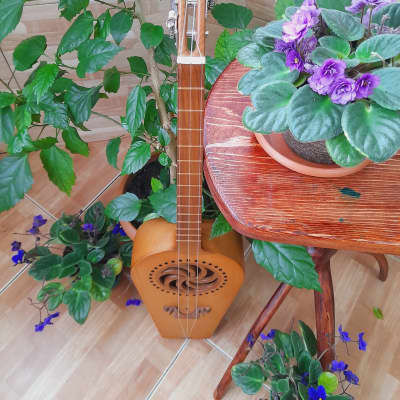 Georgian folk music instrument Panduri | String instrument Fanduri | ფანდური image 3